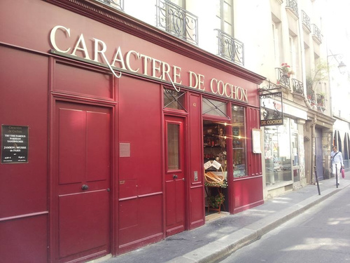 Caractère de Cochon Shop Paris