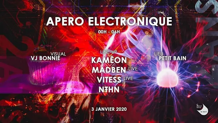 Apero Electronique: 2 ans D'amour with Madben & Vitess