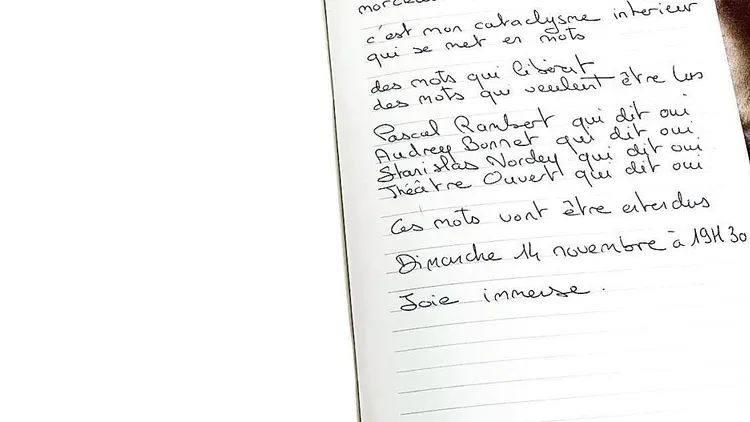La terre n’est rien d’autre qu’un morceau de ciel de Sabine Garrigues