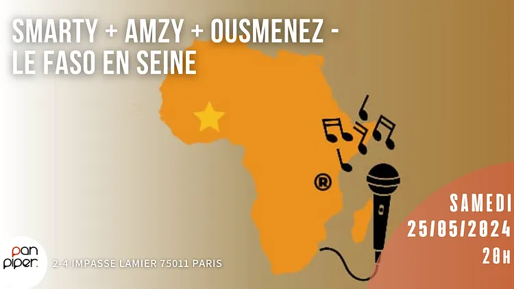 Smarty + Amzy + Ousmenez - Le Faso en Seine