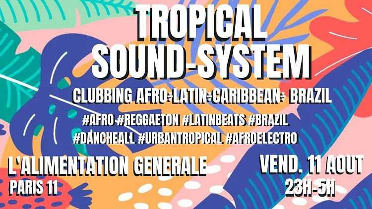 Tropical SoundSystem ~ Caribbean ÷ Afro ÷ Latino ÷ Urban Tropical !!