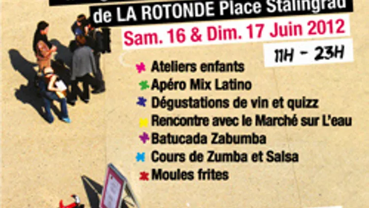 Sur les pavés la plage