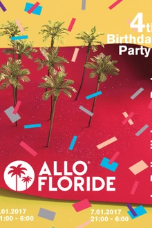 Allo Floride 4th Birthday Party