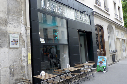 Landscape Tattoo Restaurant Shop Paris