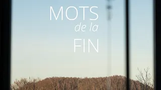 Les mots de la fin