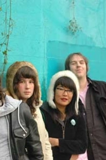 Pink mountaintops + girl band + Meltones + Peter Matthew Bauer