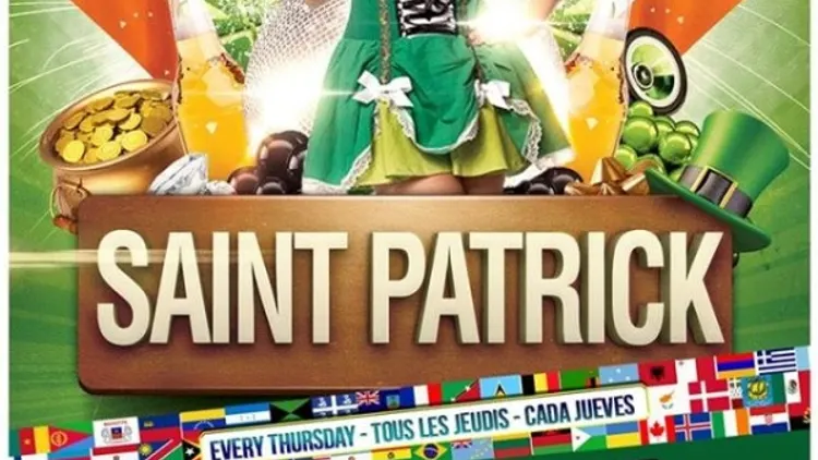 Erasmus Paris : St Patrick's Day