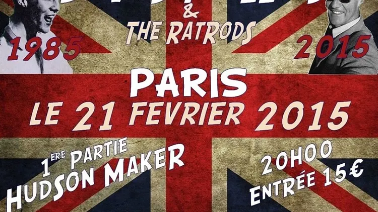 DAVE PHILLIPS + THE RATRODS en concert