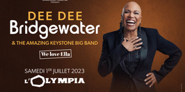 Dee Dee Bridgewater & the Amazing Keystone Big Band à l'Olympia le 1er juillet