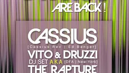 Open House Cassius, The Raputre dj set & Paco