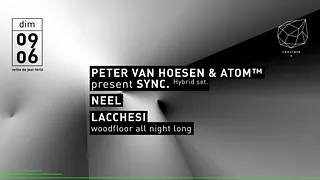 Concrete: Atom™ & Peter Van Hoesen present Sync., Neel, Lacchesi