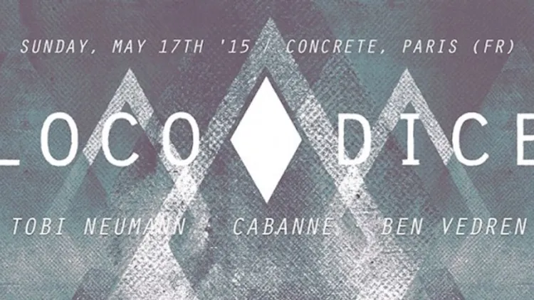 CONCRETE: LOCO DICE, TOBI NEUMANN, CABANNE, BEN VEDREN