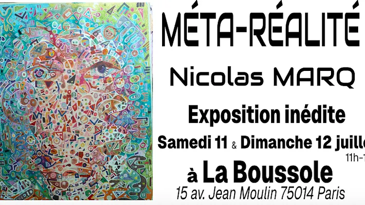 Exposition Méta-Réalité, transgraphique - Nicolas Marq