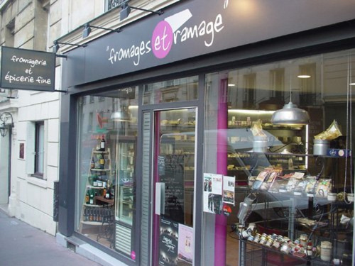 Fromages et Ramage Shop Paris