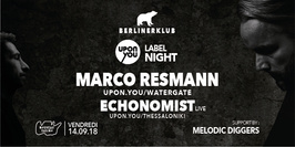 Berliner Klub : Marco Resmann, Echonomist