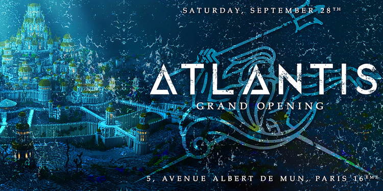 ATLANTIS / BIG OPENING / LA CITE PERDUE AQUATIQUE / GRATUIT avec INVITATION A TELECHARGER