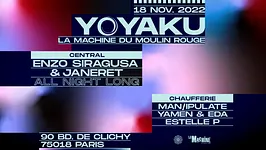 Yoyaku à la Machine : Janeret & Enzo Siragusa All Night Long, Man/ipulate, Yamen & EDA et Estelle P