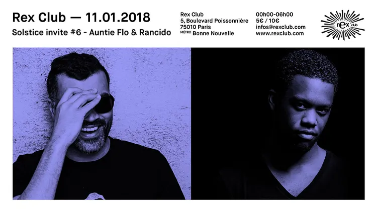 Solstice Invite: Auntie FLO & Rancido