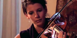 Emmanuelle Dauvin joue Bach , Telemann et Biber à St-Vincent de Paul