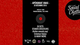 Apéroboat XMAS by Squadchella