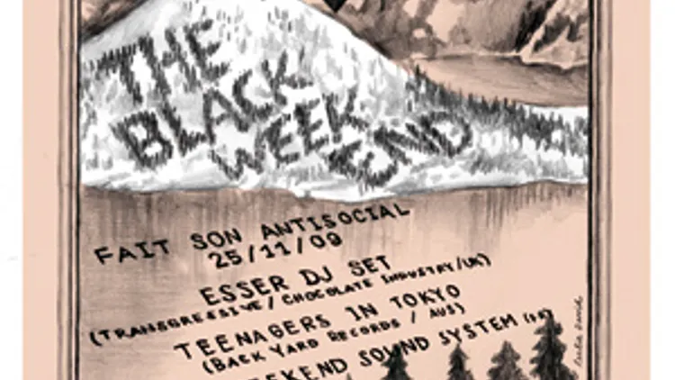 THE BLACK WEEKEND FAIT SON ANTISOCIAL
