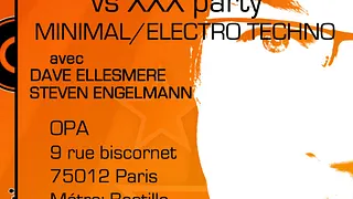 MINIMALYSE THIS invite "XXX parties"