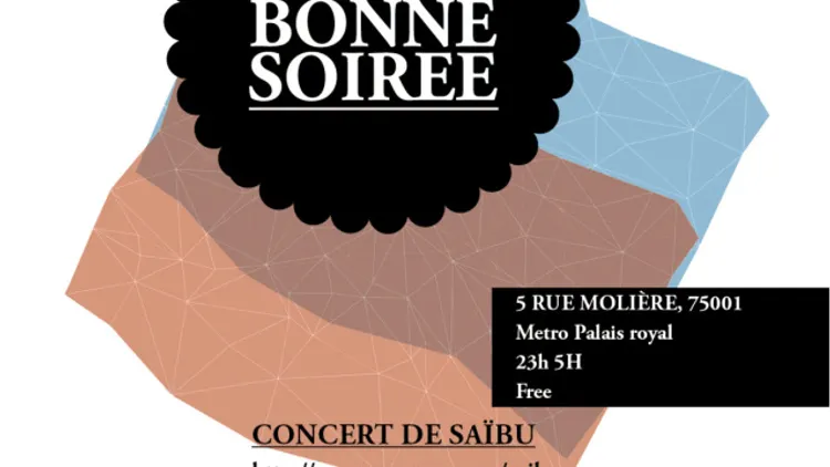 "LA TROP BONNE SOIREE" :SAIBU(Live)+SALTY BIT(TDA)