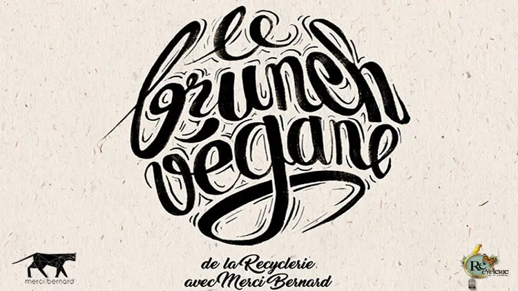 Le brunch végane de la REcyclerie avec Merci Bernard