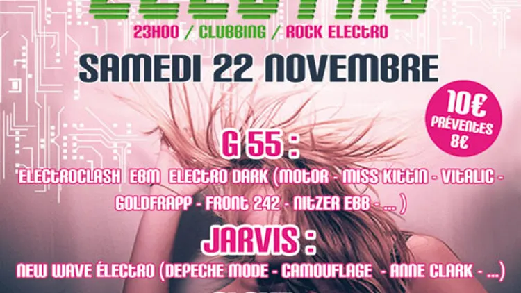 PIGALLE ROCK PARTY ELECTRO: BLAKE + G55 + JARVIS