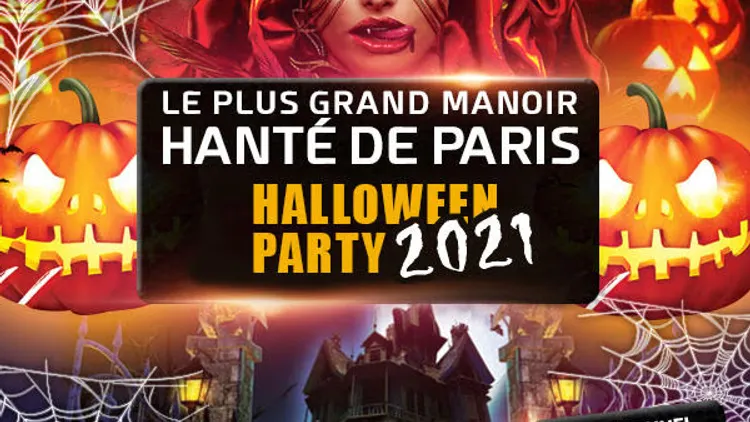 LE PLUS GRAND MANOIR HANTÉ HALLOWEEN DE PARIS 2021 + de 1800 PERSONNES