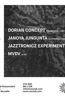 Jazztronicz: Dorian Concept, Janoya Jungunta, Jazztronicz Experiment Live, Mvdv