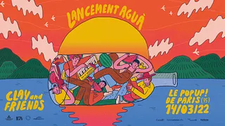CLAY AND FRIENDS en concert au Pop Up du label !