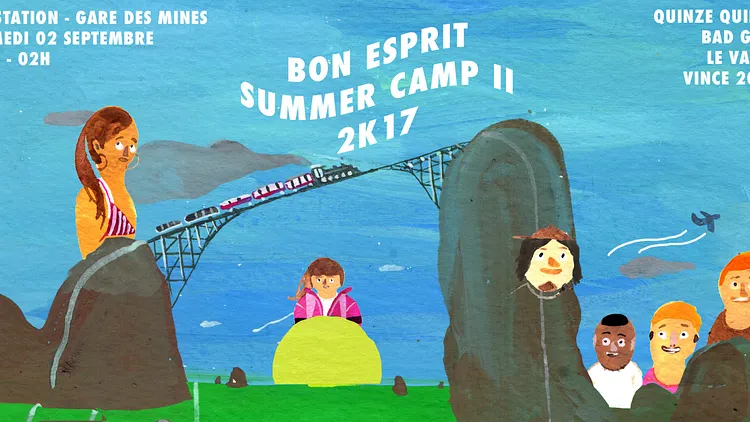 Bon Esprit Summer Camp 2k17 II - A la Station