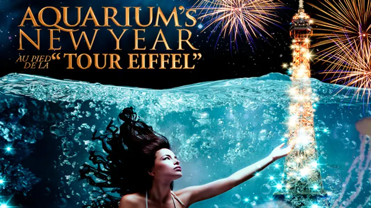 Aquarium's New Year 'Tour Eiffel'
