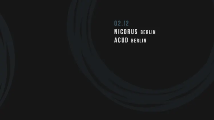 HORS SÉRIE PRISM invite Nicorus, Acud