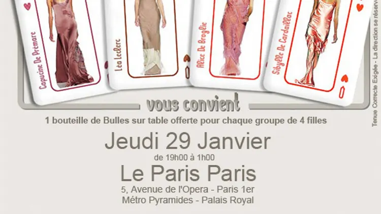 Afterwork JeudiOnly au Paris Paris