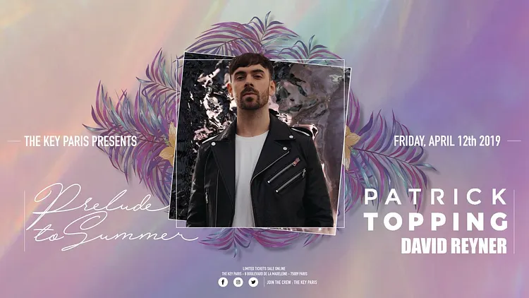 The Key Paris presents: Patrick Topping