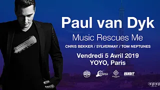 Crush : Paul van Dyk in Paris Music Rescues Me Tour