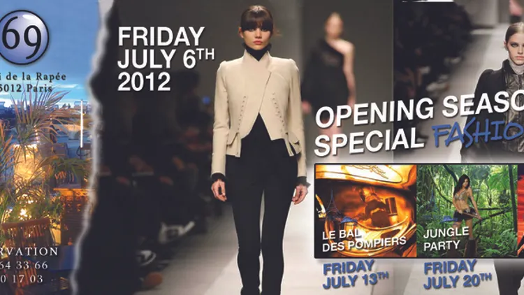 PARIS BEACH spécial fashion week