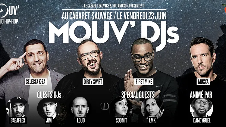 Soirée Mouv' DJs