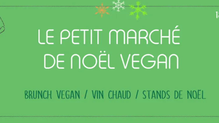 Le Petit Marché de Noël Vegan au Bar à Bulles