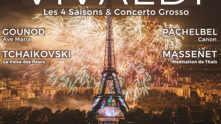 Concert du nouvel an à Paris : Vivaldi, Pachelbel, Massenet
