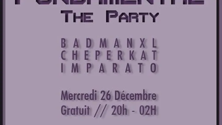 Planet X présente Techno Fundamental, the party
