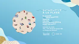 Guinguette à La Plage by Dure Vie & Time Out avec DJ Boring b2b Frits Wentink
