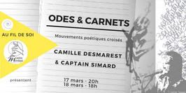 Odes & Carnets - mouvements poétiques croisés