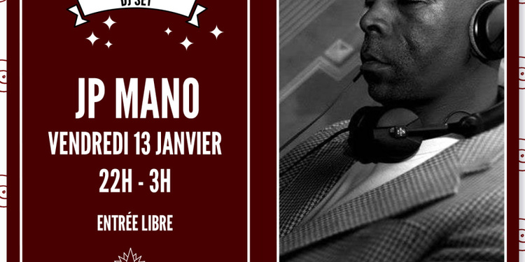 DJ JP Mano aux Platines