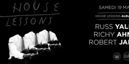 ZIG ZAG : RUSS YALLOP "House Lessons" Album Tour with RICHY AHMED & ROBERT JAMES