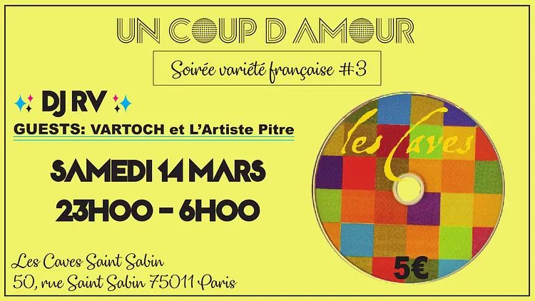 Un Coup d'Amour // Soirée Variété Française #3