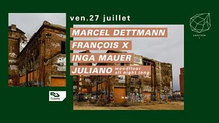 Concrete: Marcel Dettmann, François X, Inga Mauer, Juliano