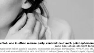 KILL THE DJ PARTY : CHLOÉ ALL NIGHT LONG